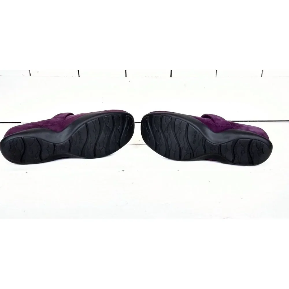 Dansko suede leather mary jane slip on walking shoes Chrissy Kid suede shoes/37 - Picture 6 of 8